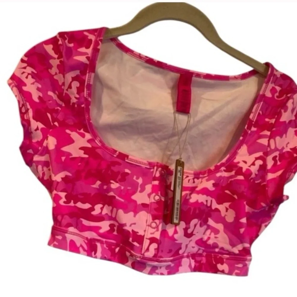 SKIMS Pink Bikini Set M
